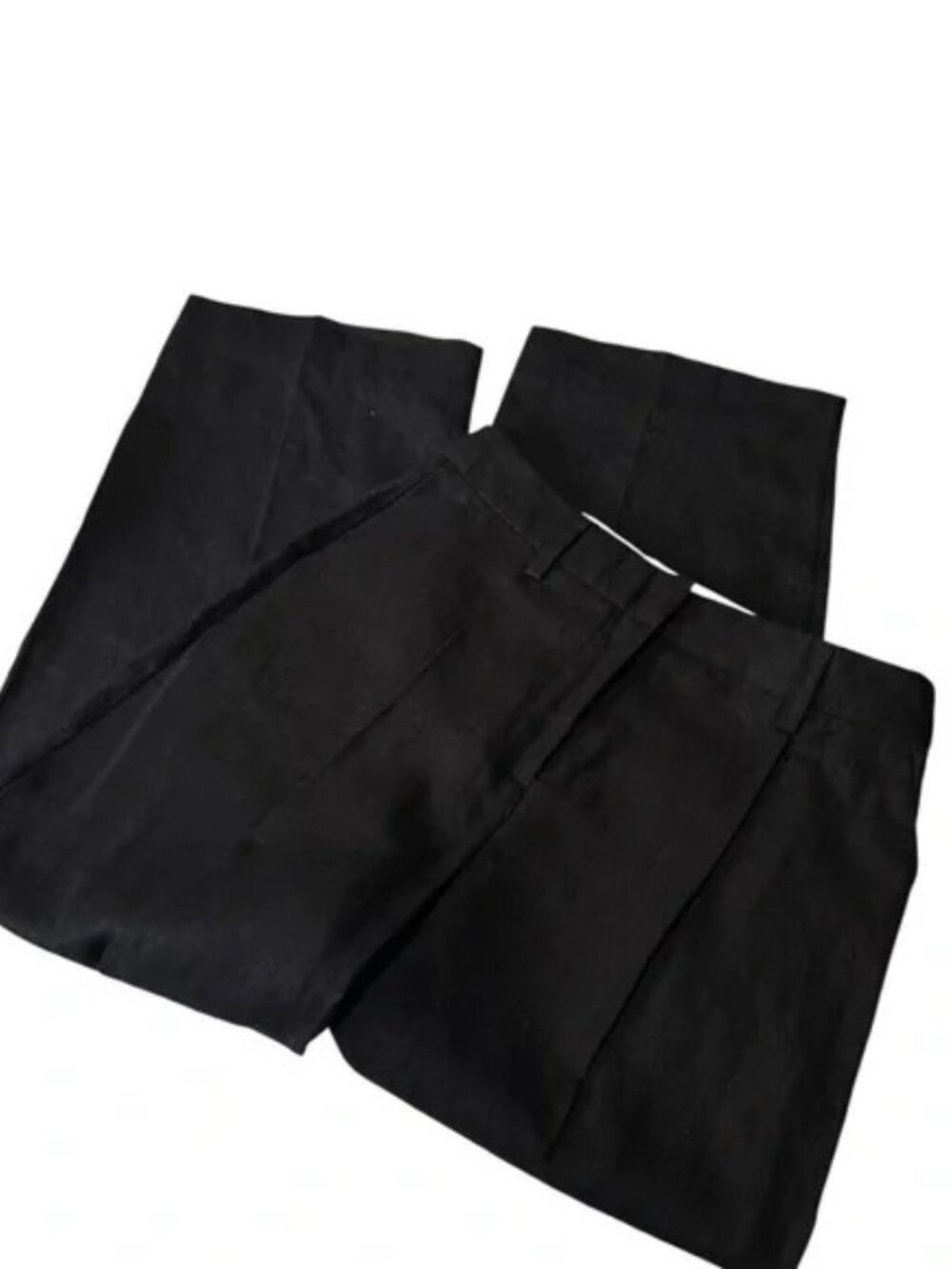 Reformation 'Alex' Black Linen Linen Pant Size 8 Petite 100% Linen - Picture 3 of 10